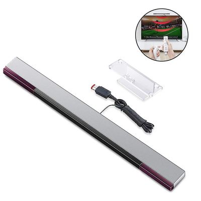 Sensor bar kompatibel med Wii, erstatning kablet infrarød strålesensor bar