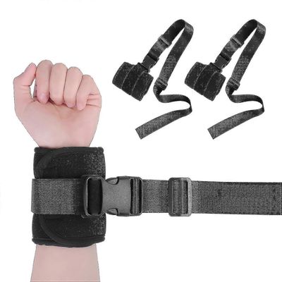 Potilaan turvalaitteet pikalukituksella, ranteisiin tai nilkoihin, raajan pidike, liike rajoitettu