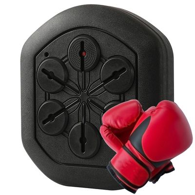 2024 NY Liteboxer Music Electronic Boxing Wall Target med baggrundsbelysningstilstand og Smart Bluetooth-opgradering - 40x45x9cm 50% tilbud Sort