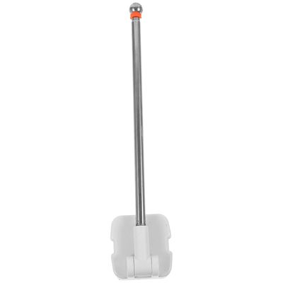 Bil flaggstativ magnetisk flagg støtte base stabil flaggholder bil magnetisk flagg som viser stativ Hvit 54.00X4.20X3.50CM