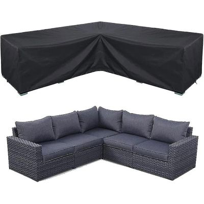 hjørne sofa deksel vanntett hage møbler sett deksel utendørs seksjonelle møbler deksel 260*192*82cm