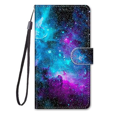 Gangxun Sag For Oppo A54 5g/a74 5g Malet Læder Cover Magnetisk Lukning - Galaxy