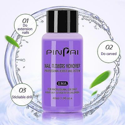 40ml akryyli neste monomeeri kristalli kynsien jatko-kaiverrus neste