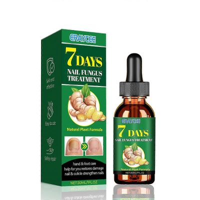 Ginger Nail Treatment Nail Growth Serum & Kynsinauhojen hoitoöljy, 7 Days Nail Repair & Strengthener, Ravitseva kynsien ravitseva öljy terveemmälle...