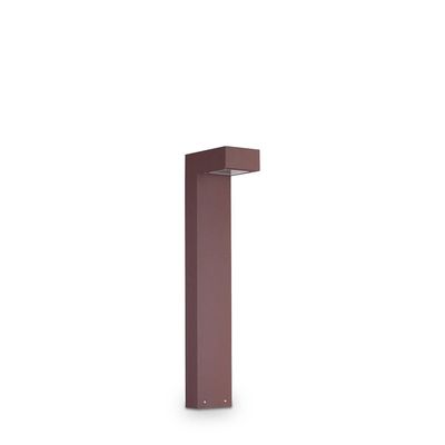 Ideal Lux Lighting Sirio 2 Lys Udendørs Pullert Light Coffee IP44