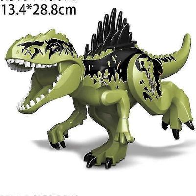 Liitu paleontologia Villi peto Rakennuspalikka Dinosaurus Lasten kokoonpano Lelu-punainen Pitkä Sarvipäinen Härkä Banmo Giganotosaurus