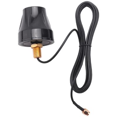 RP-SMA Link 4G -riistakameralle, 10 jalan pitkän kantaman matkapuhelinantenni musta