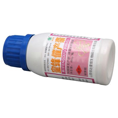 100 g mehiläisoksitosiinia, kuningatarmehiläisten oviposiinia, mehiläislääkettä mehiläishoitoon, mehiläisten ravinnetta, mehiläishoidon tarvikkeita