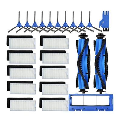 24-pack udskiftning kit til Eufy Robovac 11s Side/coner/fejende børster Filter børste børste