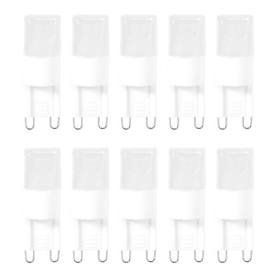 10x G9 1W LED suuritehoinen hehkulamppu valo lämmin valkoinen 3500 K Edition 0630