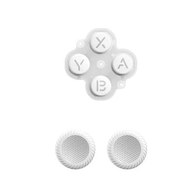 Joystick-korkin avaimen vaihtosarja Odin 2 -pelikonsolin keinukorkkeihin Valkoinen