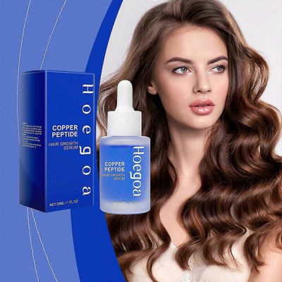 Advanced Copper Peptide Hair Regrowth Formula GHK-CU & AHK-CU, Copper Peptide Hair Growth Treatment Serum miehille Naiset, kuparipeptidit hiusten k...