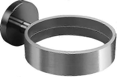 Premium ruostumattomasta teräksestä valmistettu hiustenkuivaajateline | Kylpyhuoneen kuivausrummun pidike tietyille merkeille (harjattu pinta)