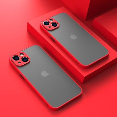 Luksus klar rustning mat taske til Iphone 1313 Pro 13promax 13mini silikone stødsikker hård taske rød iphone 13promax