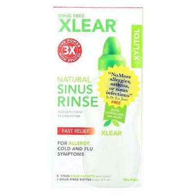Xlear Inc Natural Sinus Rinse, 1 kpl (pakkaus 2)