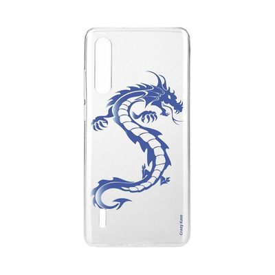 Crazy Kase Hull For Xiaomi Mi 9 Lite Soft Blue Dragon
