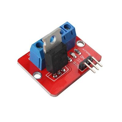 0-24V top mosfet knap irf520 mos driver modul til arduino mcu arm hindbær pi pwm modul output