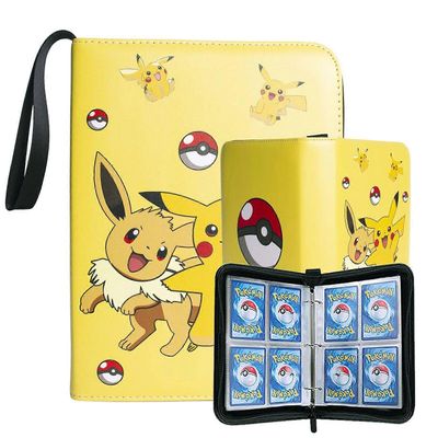 Sammelalbum 400 Karten Ordner Sammelmappe Tragetasche