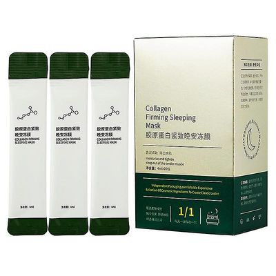 2 sæt kollagenopstrammende anti aging fugtgivende ansigtsmaske til kvinder Hudpleje 0,14 oz