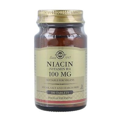 Solgar Niacin (Vitamin B3) 100 mg 100 tablets