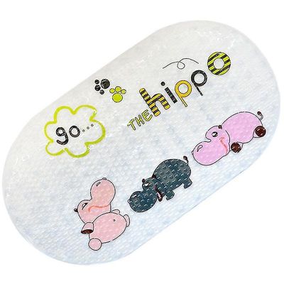 Cartoon Anti-slip Mat Badeværelse Badekar Pad Til Baby Toddler Kids C