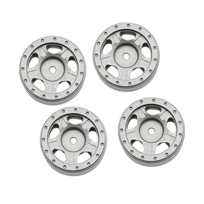 2 par metalfælgnav til aksial Scx24 Axi00002 Axi90081 Rc bil