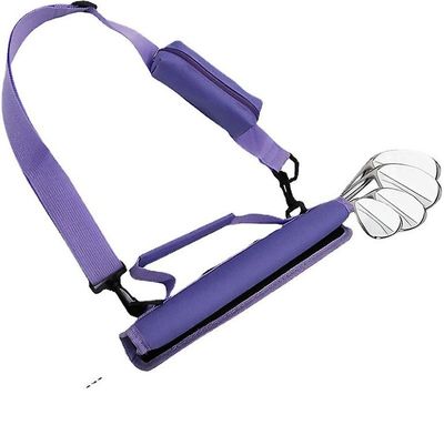 Handuo Golf Club Bag Mini til mænd Kvinder Kids lilla