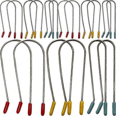 24kpl kuumakihartimen pidikkeet korvaavat kuumat rullapidikkeet telat kiinnitystappi kotisalonkipainokseen 0703