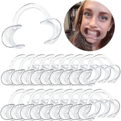 30-pakkaus hampaiden poskikelauslaite, ammattimainen autoklaavissa oleva suun avaus, 100% BPA-vapaa, hammaslääkärille - koko M -wf