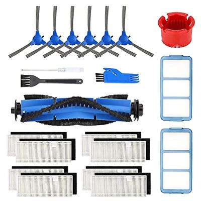 Fejemaskine sidebørster Cover Roller Filter Sponge Tool Kit til Eufy Robovac 11s 30 Fejemaskine Tilbehør