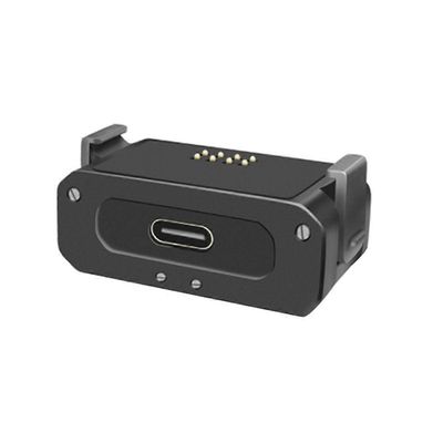 Magneettinen pohjasovitin, jossa Type-C Charging for Action2 - kameran pidike, 1/4-liitäntä Musta