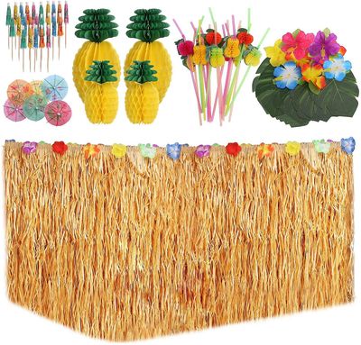 Witdreamer Hawaiian Tropiske Party Dekoration Sæt Party Supplies