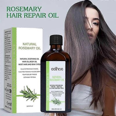 Rosmariini hiustenhoito eteerinen öljy, estää hiusten kuivumista ja pörröisyyttä, kestävä pehmeä oleskelu tuoksuva hiustenhoito eteerinen öljy, kor...