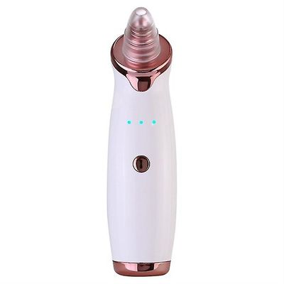 Elektrisk Blackhead Remover Diamond Dermabrasion Facial Pore Vacuum Sugeugugor Face Deep Udrensning hvid