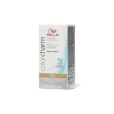 Wella Farge Sjarm T11 Lyseste Beige Blonde Permanant Hår Toner