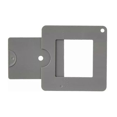 Taiteilijanäkymän sieppaaja Finder -työkalu Kannettava etsimen gadget Taiteilijanäkymän etsin lahjaksi Harmaa