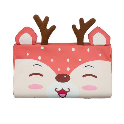 Ubiuo Taaperotyyny nukkumiseen, lasten tyynyt nukkumiseen tyynyliinalla 10 x 18 tuumaa (peura)