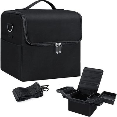 Makeup Organiser Box Vanity Cases: Profesjonelle kosmetiske bokser - Stor reise
