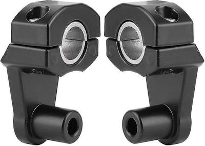 ohjaustangon nousuputken kiinnike, 2kpl 22mm / 28mm yleinen kääntyvä moottoripyörän ohjaustanko nousuputken kiinnike kiinnitin cnc alumiiniset ohja...