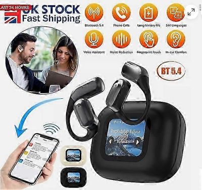 2025 144+ kielen AI-kääntäjän nappikuulokkeet reaaliaikaiset Bluetooth-käännöskuulokkeet