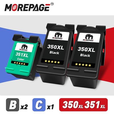 Swees Renoverede blækpatroner til HP 350 351 HP350 til Deskjet C4200 D4263 4360 5730 5780 5785 C4480 D4300 D4360 printer 3 stk.