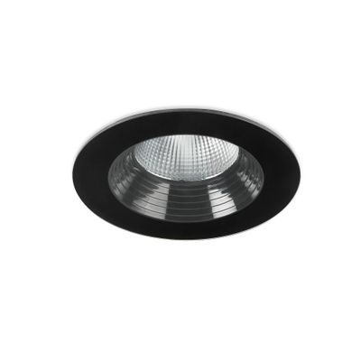 LEDS-C4 Lighting Dako Udendørs LED Forsænket Downlight Sort 17,5 cm 1850lm 3000K IP65