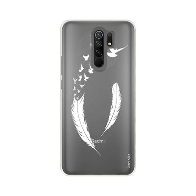 Crazy Kase Hull For Xiaomi Redmi 9 Fleksibel fjer og flight D-apos;Fugle