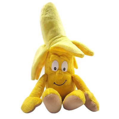 unbrand 1 stk frukt grønnsaker myk plysj leketøy fylt dukke søt gave til barn barn Banan