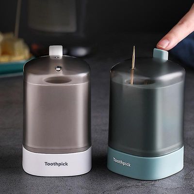 Jying Automatisk Popper op Tandstikker Dispenser Home Stue Spisestue Tandstikker Opbevaringsboks til tandstikkere Home Creative Rød