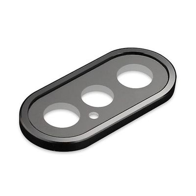 AIR Hærdet glas metal skærm bageste kameralinse beskyttelse til iPhone