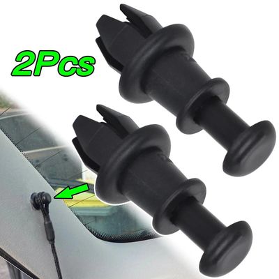 Xbedy 2X För Skoda Citigo Fabia NJ Kamiq Karoq Octavia 5E Rapid Superb Scala Bil Pakethylla Sträng Clips Hållare Pivot Pin 1M6867574A FN9U1493