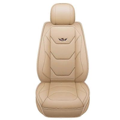 Uudet turvaistuimen päälliset Täysi sarja Universal Fit -istuinsuojat PU Nahkaiset autot Istuimen selkänojat Auton sisustustarvikkeet Tyyli 5