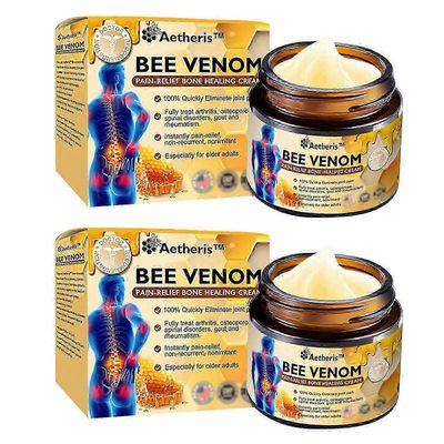 Bee-Venom Advanced Joint Bone Cream Quick Jointen epämukavuutta lievittävä voide ulkoiseen käyttöön 2pcs