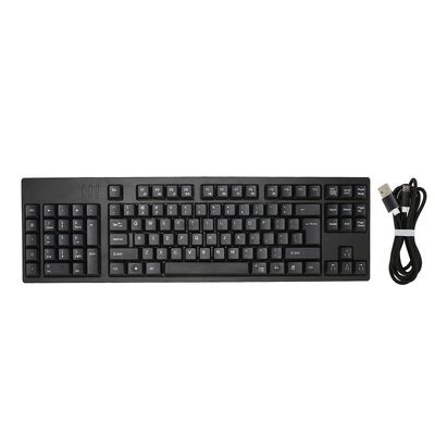 Venstrehendt tastatur 109 taster Micro USB ergonomisk layout Plug and Play Office-tastatur kompatibelt med Business Accounting Designer-YM